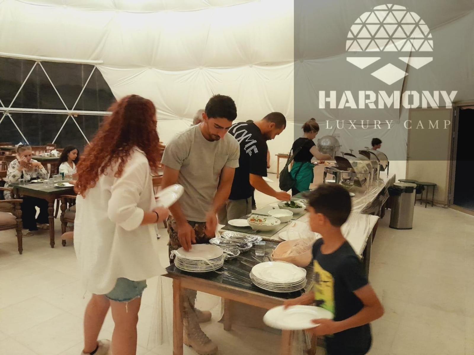 Отель Harmony Luxury Camp Вади-Рам Экстерьер фото