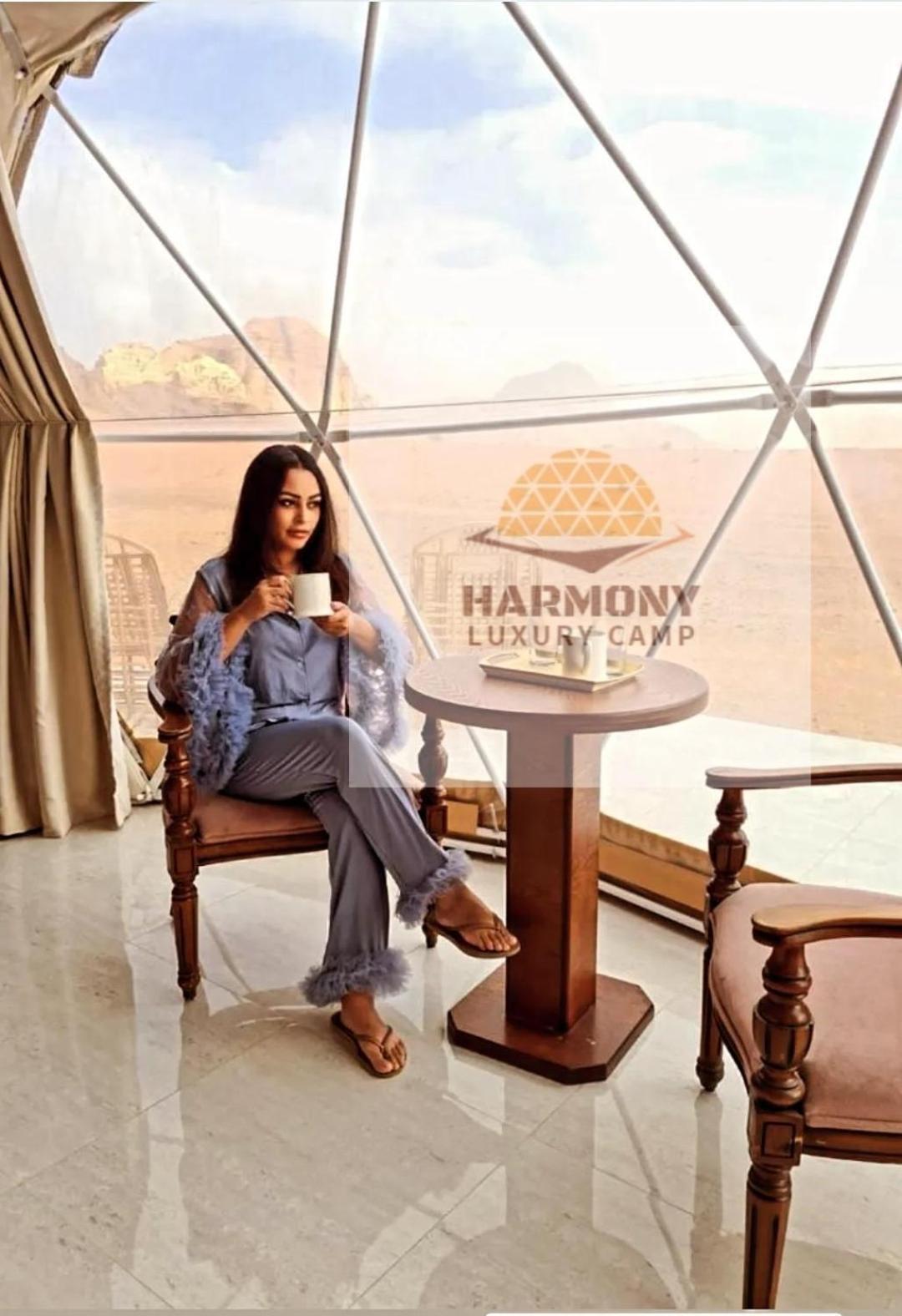 Отель Harmony Luxury Camp Вади-Рам Экстерьер фото