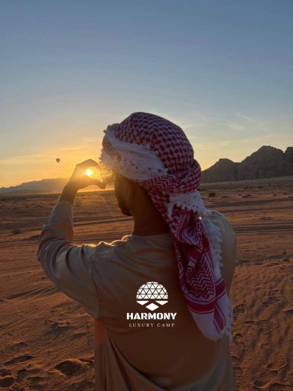 Отель Harmony Luxury Camp Вади-Рам Экстерьер фото